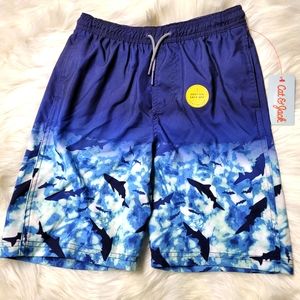 Boy's Shark Swim Trunks